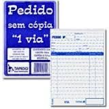 Bloco de Pedido 1 via sem cópia - 50 folhas